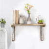 Two-Tones Wood Corbel Shelf Brackets (Set of 2)